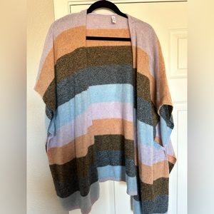 Cashmere sleeveless sweater cardigan